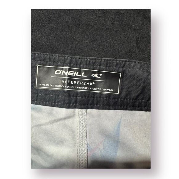 O'Neill Floral Aloha Board Shorts Size 32" Swim Trunks Retro Beach Shorts‎ Y2K - Picture 5 of 6